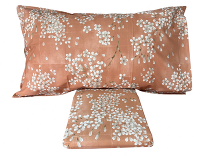Parure de couette Fazzini pour lit queen-size en percale de pur coton (sans drap de dessous) art. Kimono