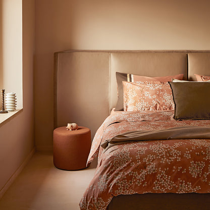 Parure de couette Fazzini pour lit queen-size en percale de pur coton (sans drap de dessous) art. Kimono