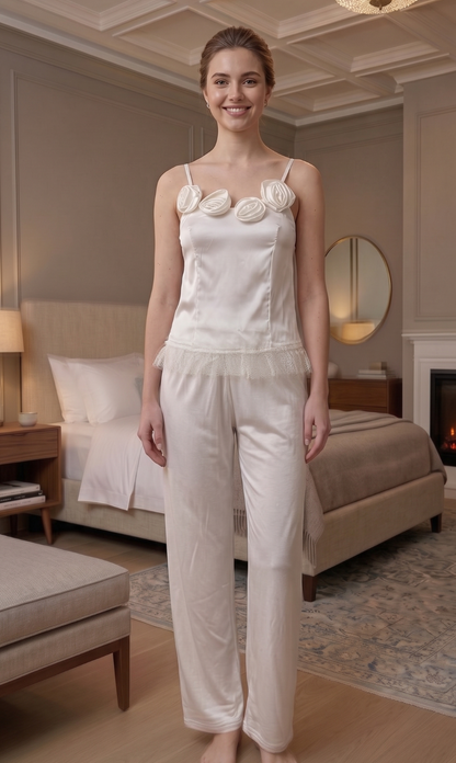 Sgarlata Home Pigiama Top + Pantalone lungo art. Sefora