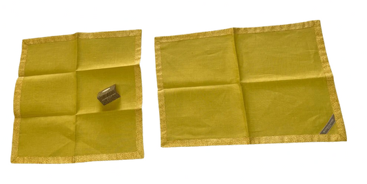 Borbonese Casa, servizio all'americana in puro Lino 100% cm. 53x36