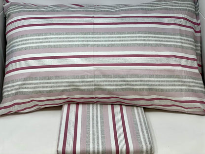 Fazzini duvet cover set (without bottom sheet) for one and a half squares in pure cotton art. Serra