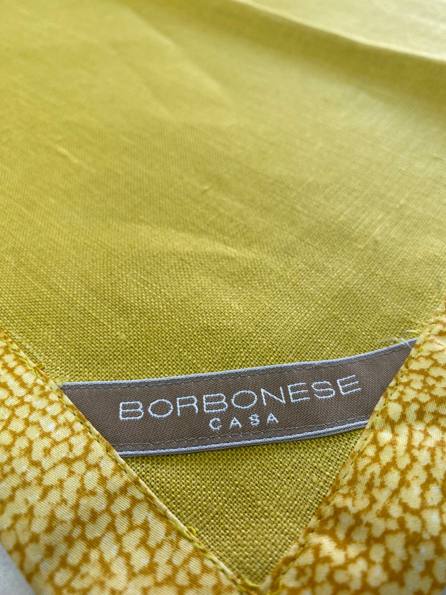 Borbonese Casa, servizio all'americana in puro Lino 100%