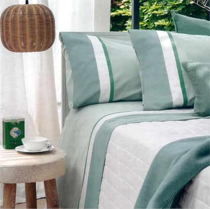 Fazzini completo di lenzuola matrimoniali in calda Flanella di cotone art. Soft