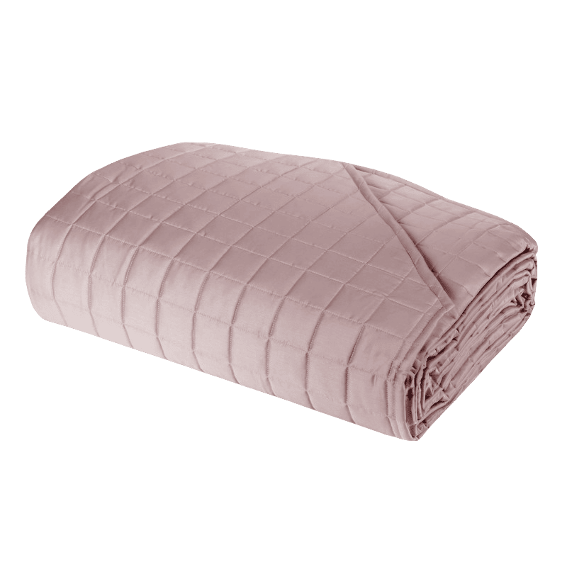 Fazzini Elegante Copriletto Quilt matrimoniale cm. 270x270 peso per mezza stagione tinta unita in Puro Raso di Cotone 300TC art. Trecento