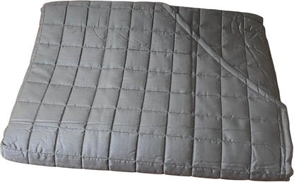 Fazzini Elegant Quilt Bedspread Queen Size Mid-Season Weight Solid Color Pure Cotton Satin 300TC Art. Trecento cm. 220x270