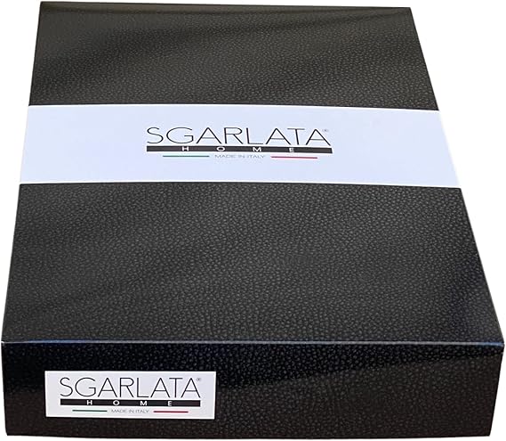 SGARLATA HOME Peignoir pour homme en pur coton Mako mercerisé et teint en fil, poids printemps Art. Tiziano