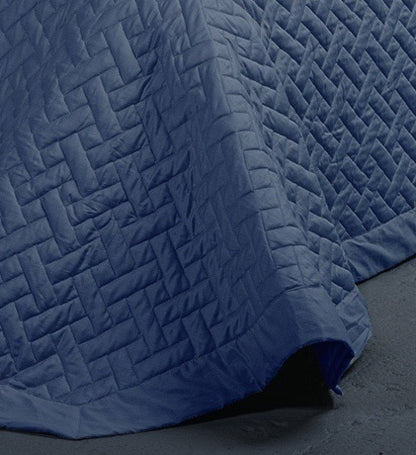 Sgarlata Home Trapuntino Quilt Matrimoniale Balzato 100% Raso di Puro Cotone 300TC Art. Helen